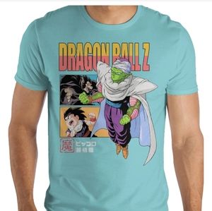 Dragon Ball Z Turquoise Men's and Big Men's